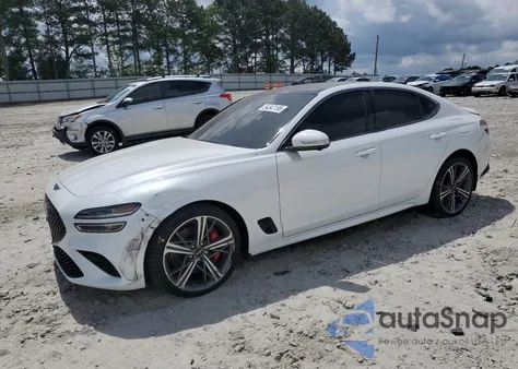 2025 Genesis G70 Sport Advanced из США, поврежденный, VIN KMTG54SE9SU151285